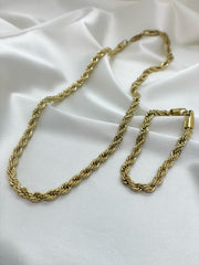 Single Dutch Rope Necklace