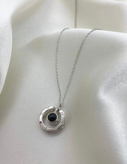 “I love you in 100 words” Necklace