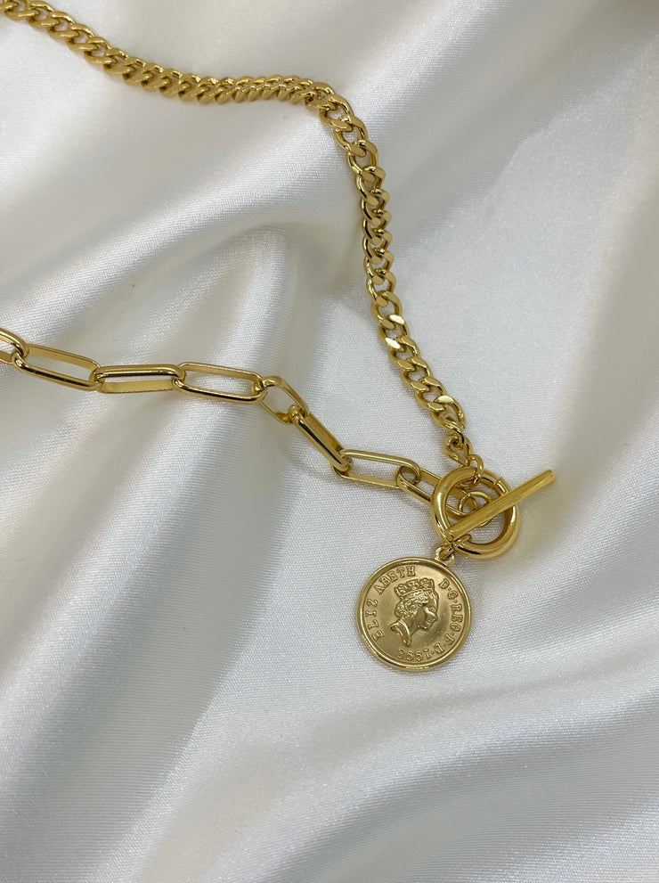 Her Majesty Charm Necklace
