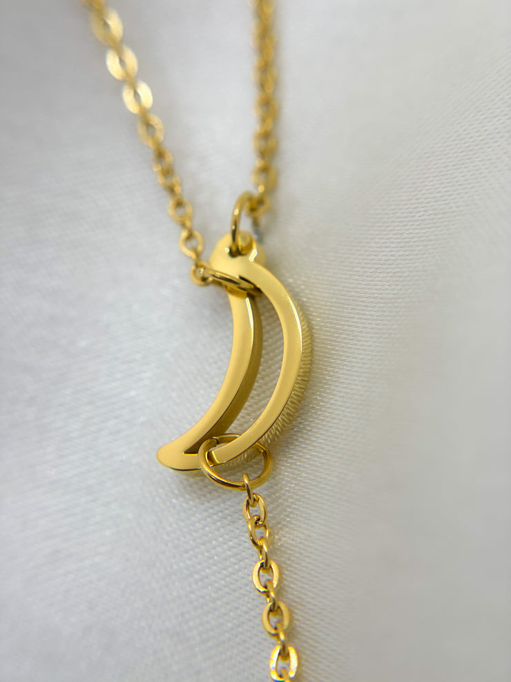 Moon & Star Necklace