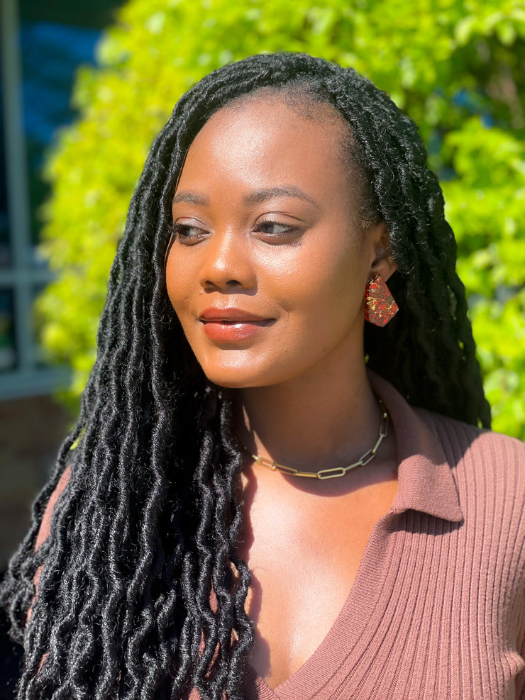 The Kesse Pentagon Earrings
