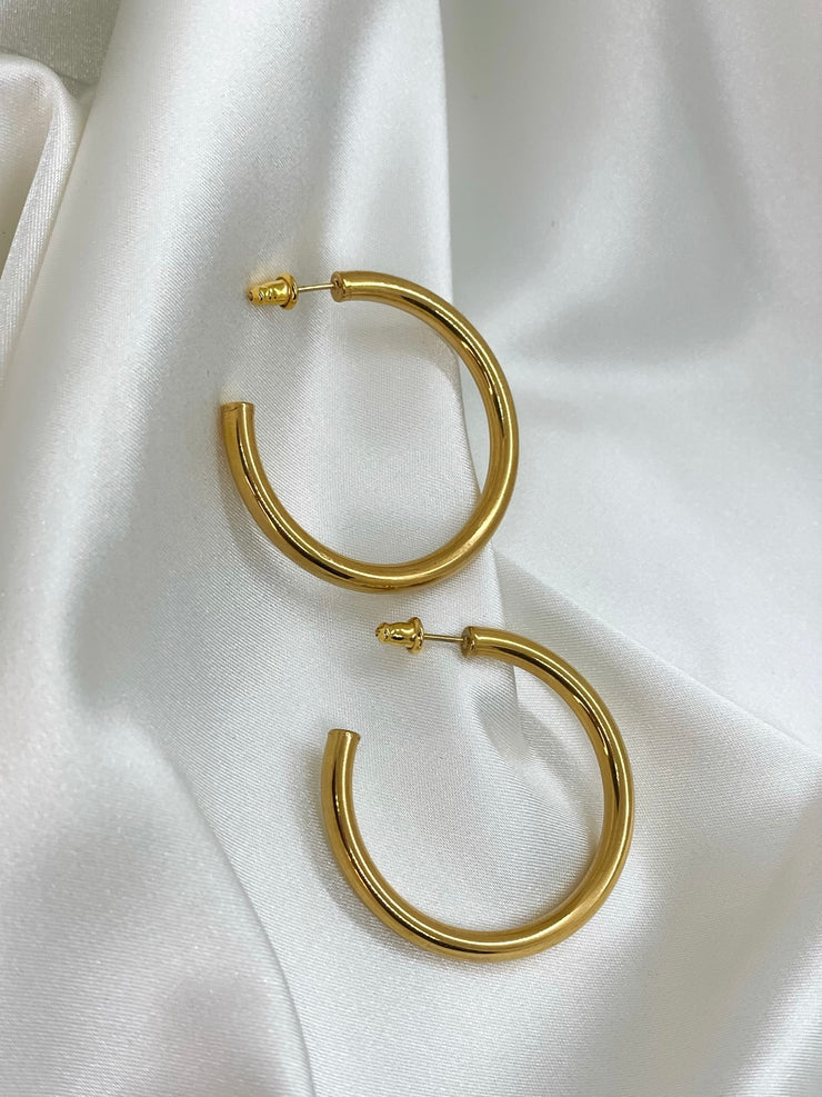 Back to Basics Hoop Earrings