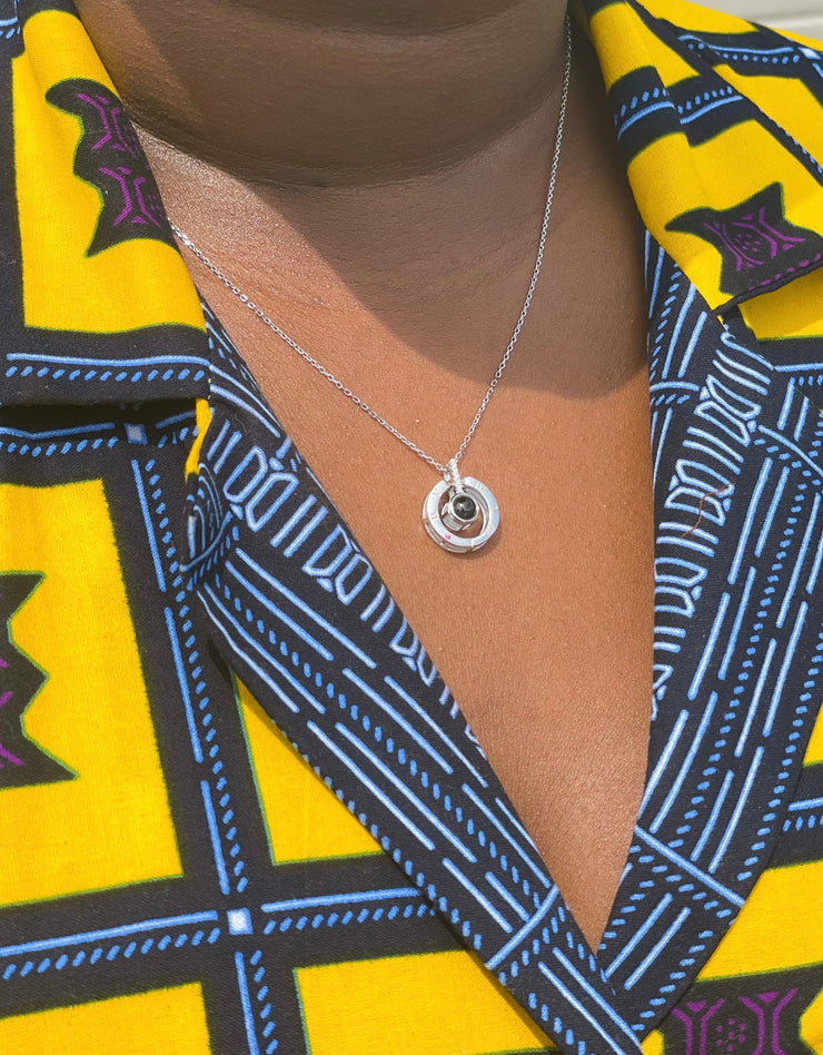 “I love you in 100 words” Necklace