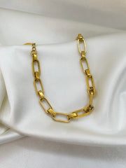 Paper Pin Link Bracelet