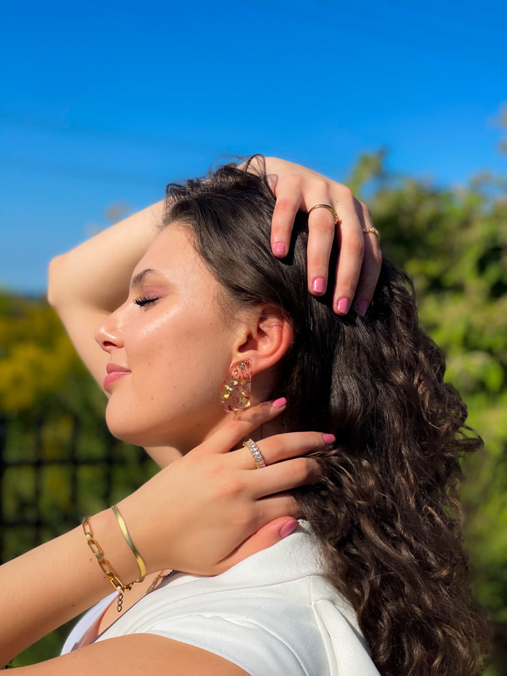 The Kesse Pentagon Earrings
