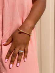 To Infinity  Stacker Ring