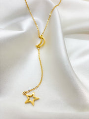 Moon & Star Necklace