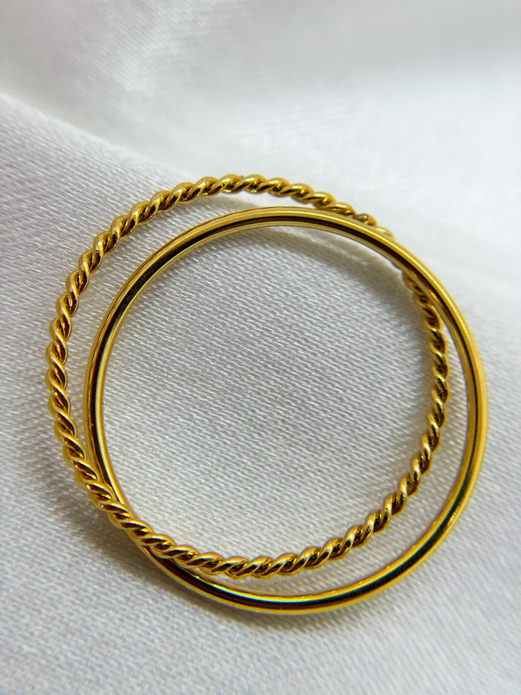 To Infinity  Stacker Ring
